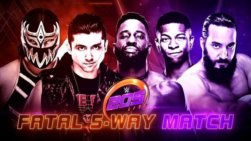 Tonight's main event featured five of the best talents in the cruiserweight division, if not the entire WWE roster